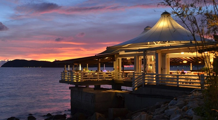 Evenings shaped by calm social life