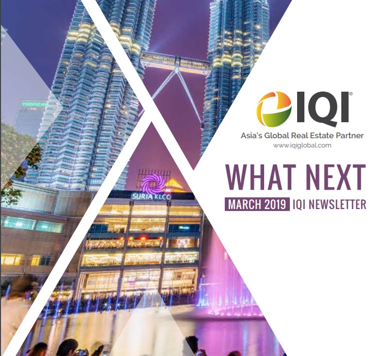 IQI Monthly Newsletter – Real Estate Market March 2019