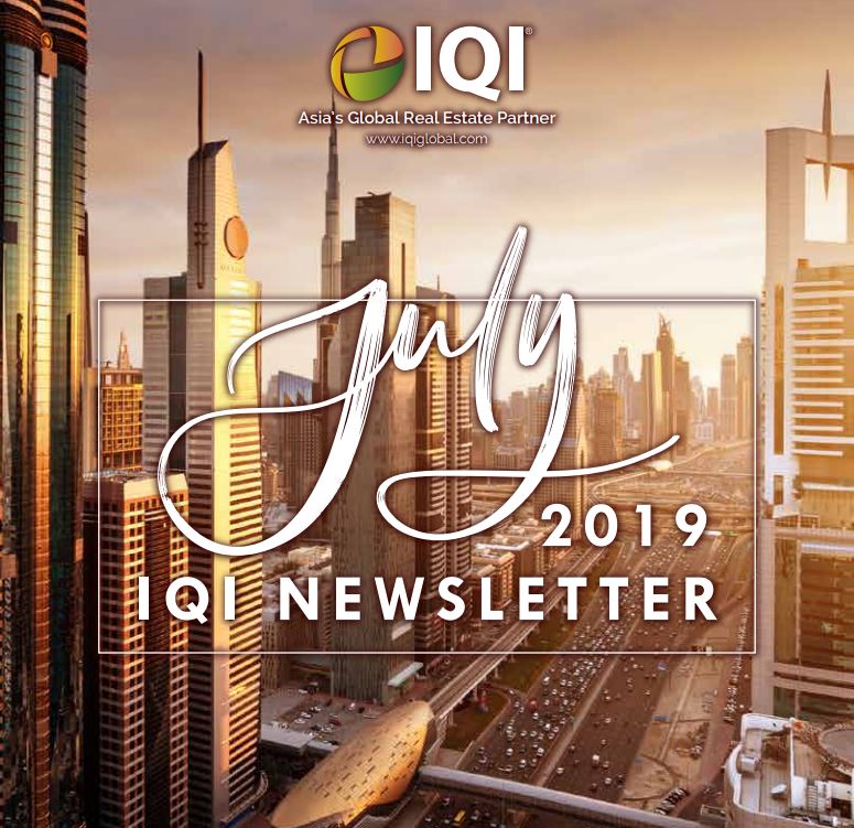 IQI Monthly Newsletter – Real Estate Market July 2019