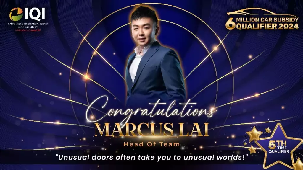 ejen IQI yang telah memenangi sebanyak 6 kali subsidi kereta