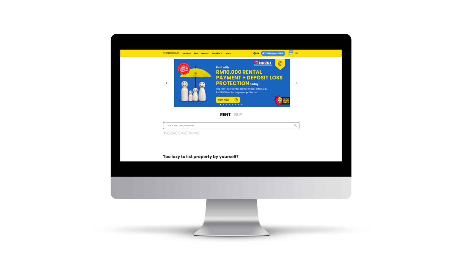 Portal carian hartanah SpeedHome