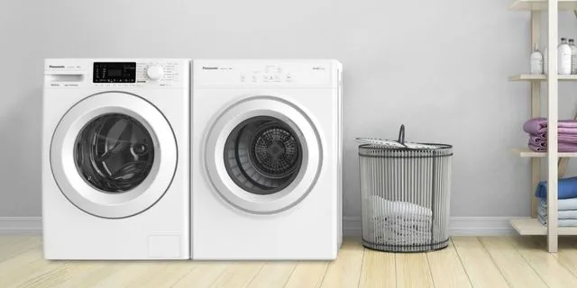 Panasonic washing machine and dryer side by side