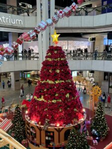 Christmas tree at genting highlands mall