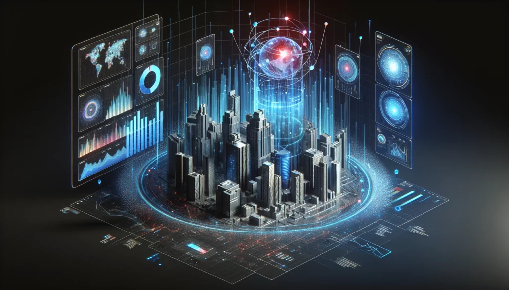 AI analyzing property investment trends