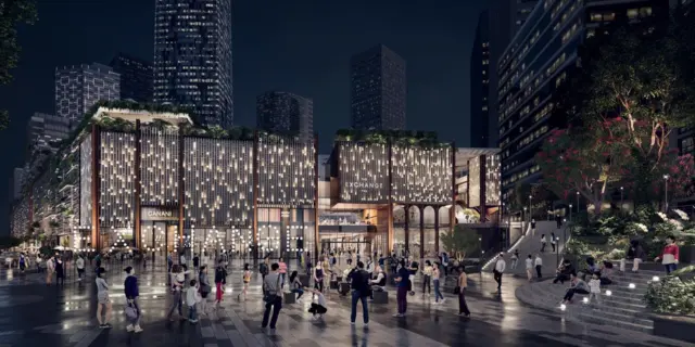 The Exchange TRX是目前最火的购物商场，只要沿着 MRT2路线 就能抵达