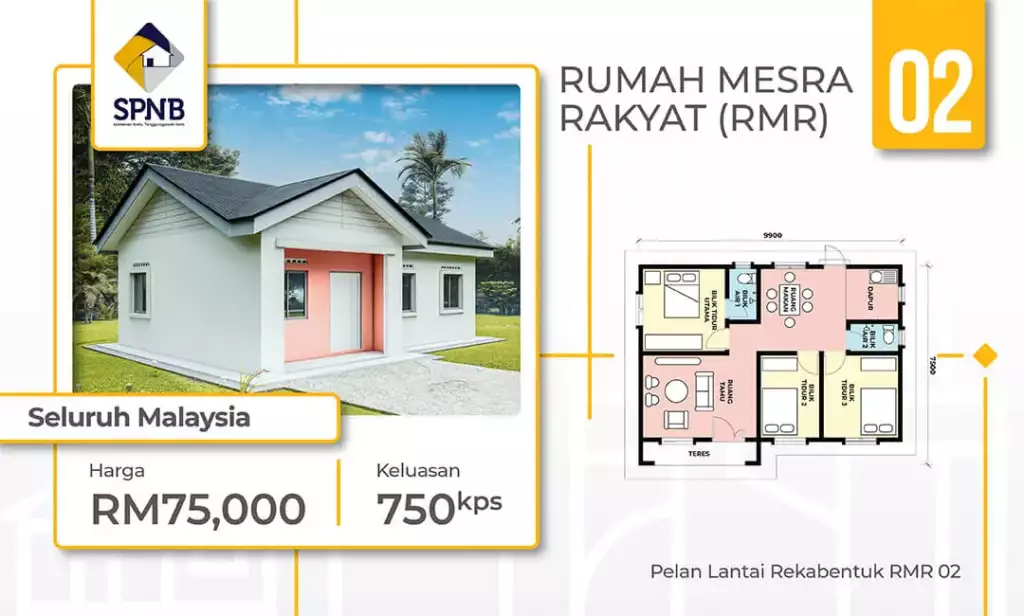 contoh reka bentuk rumah mesra rakyat 2