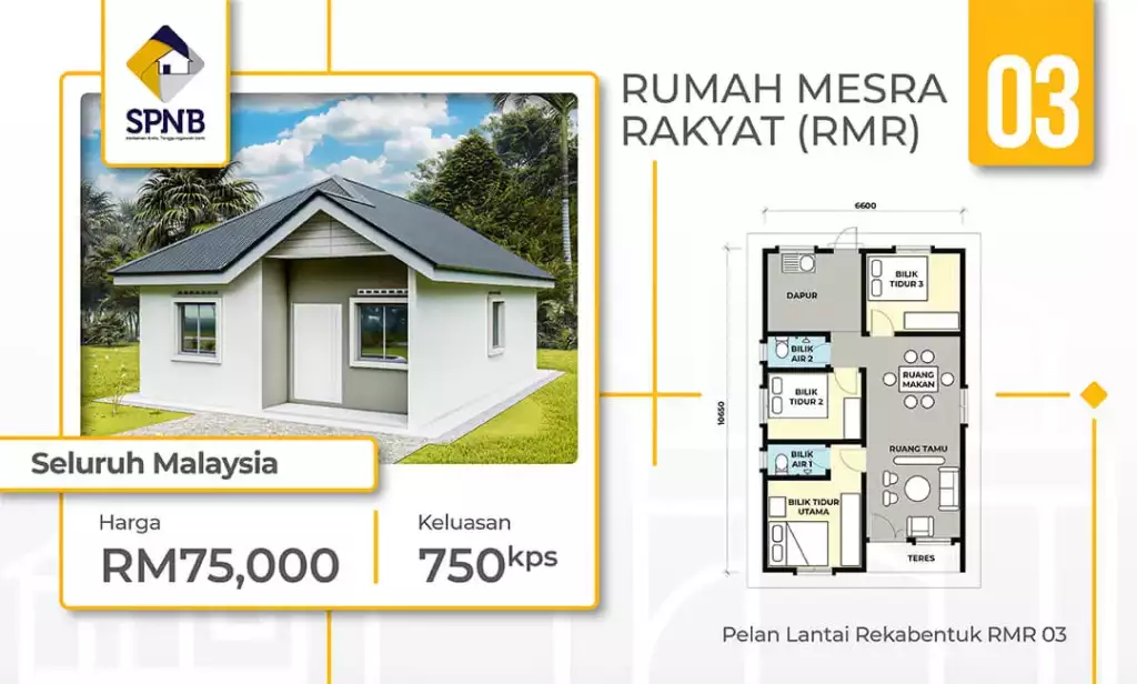 contoh reka bentuk rumah mesra rakyat 3