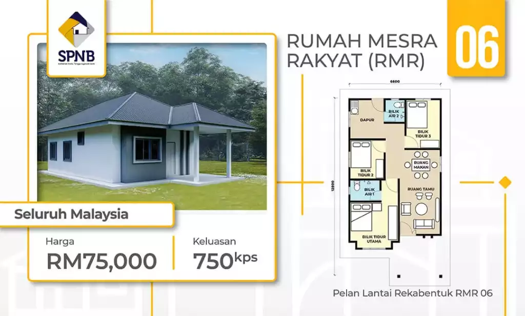 contoh reka bentuk rumah mesra rakyat 6