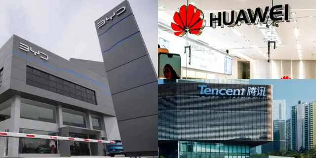 因为中国企业进驻的关系，马来西亚出现许多中国公司