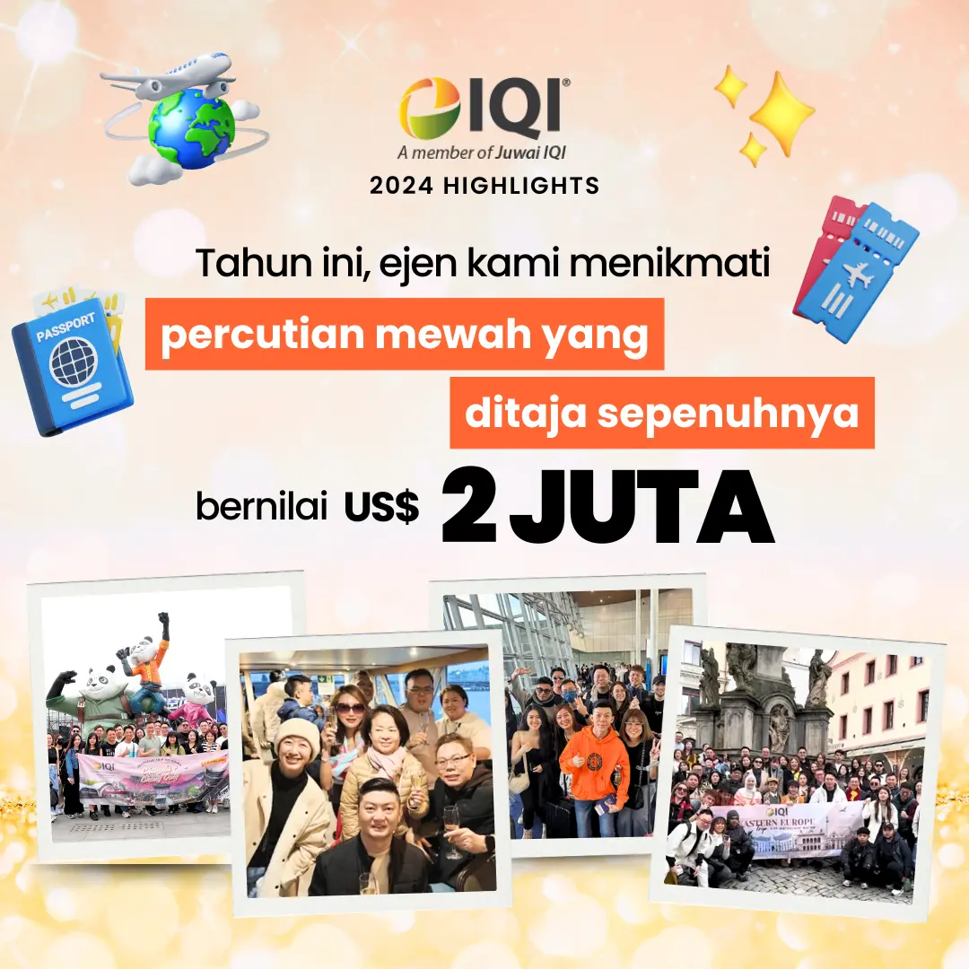 jumlah insetif yang telah dikeluarkan oleh juwai iqi pada tahun 2024 mencecah USD4.7 juta