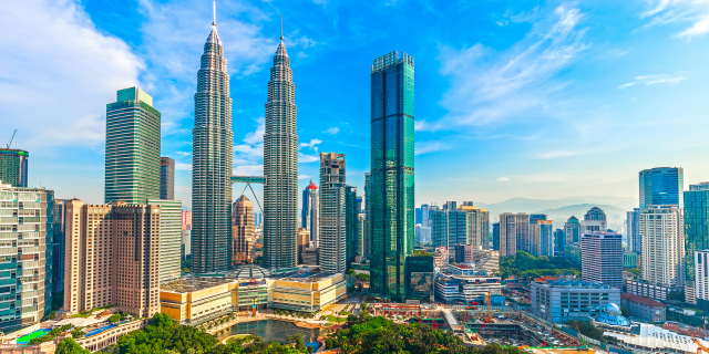 Kuala Lumpur's KLCC view