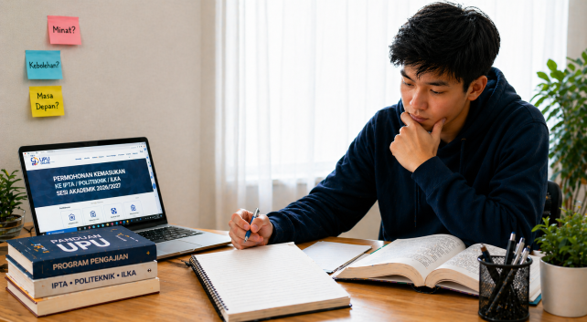 10 Pilihan UPU Untuk Lepasan SPM & Cara Pilih Laluan Yang Sesuai