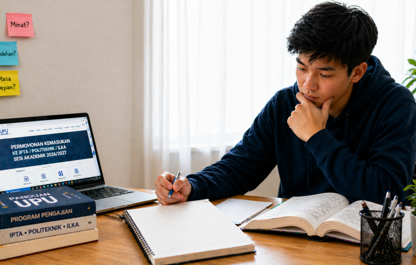 10 Pilihan UPU Untuk Lepasan SPM & Cara Pilih Laluan Yang Sesuai