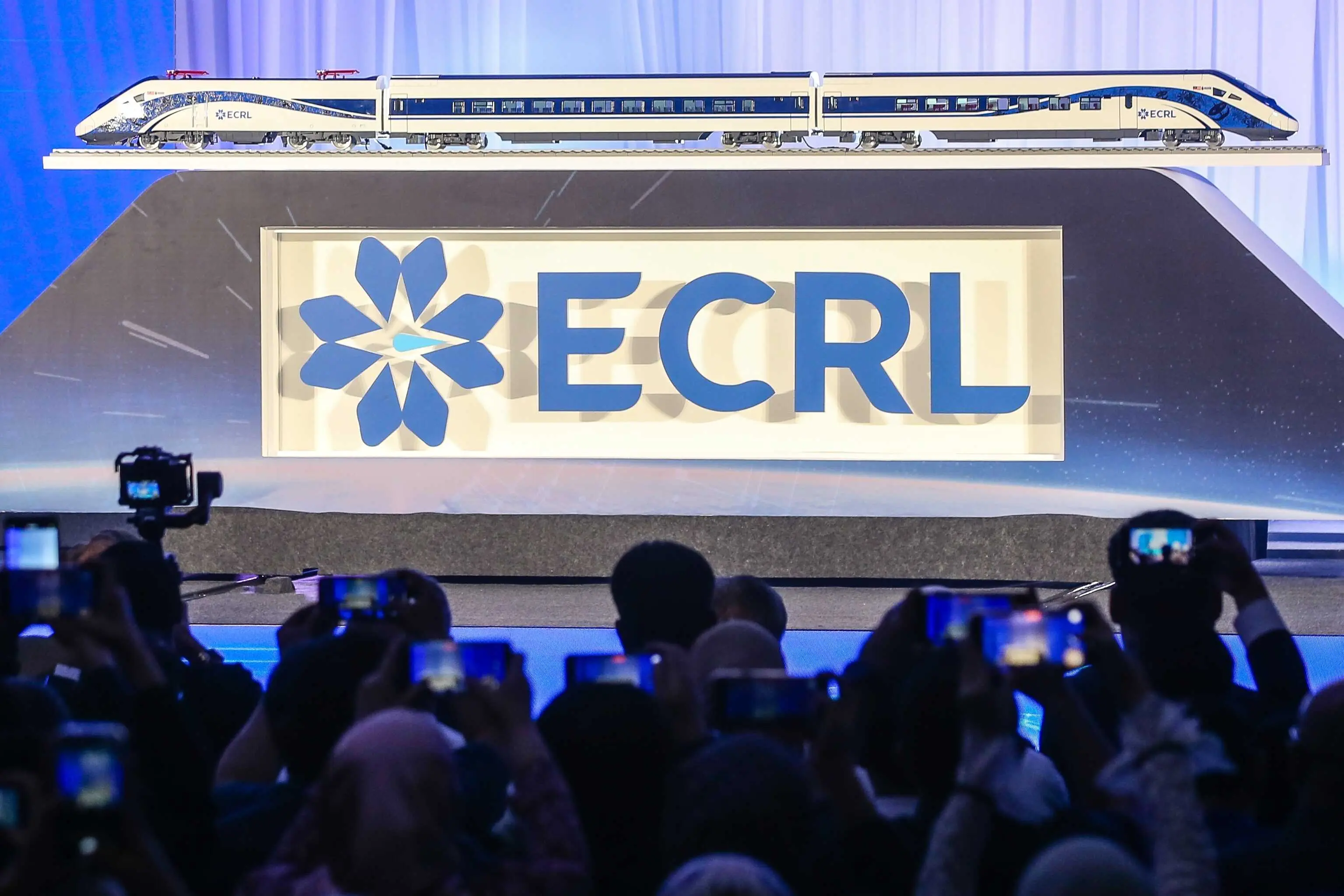 sewaktu pelancaran ECRL dijalankan