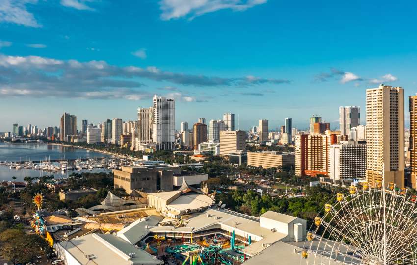 Phillipines city landscape