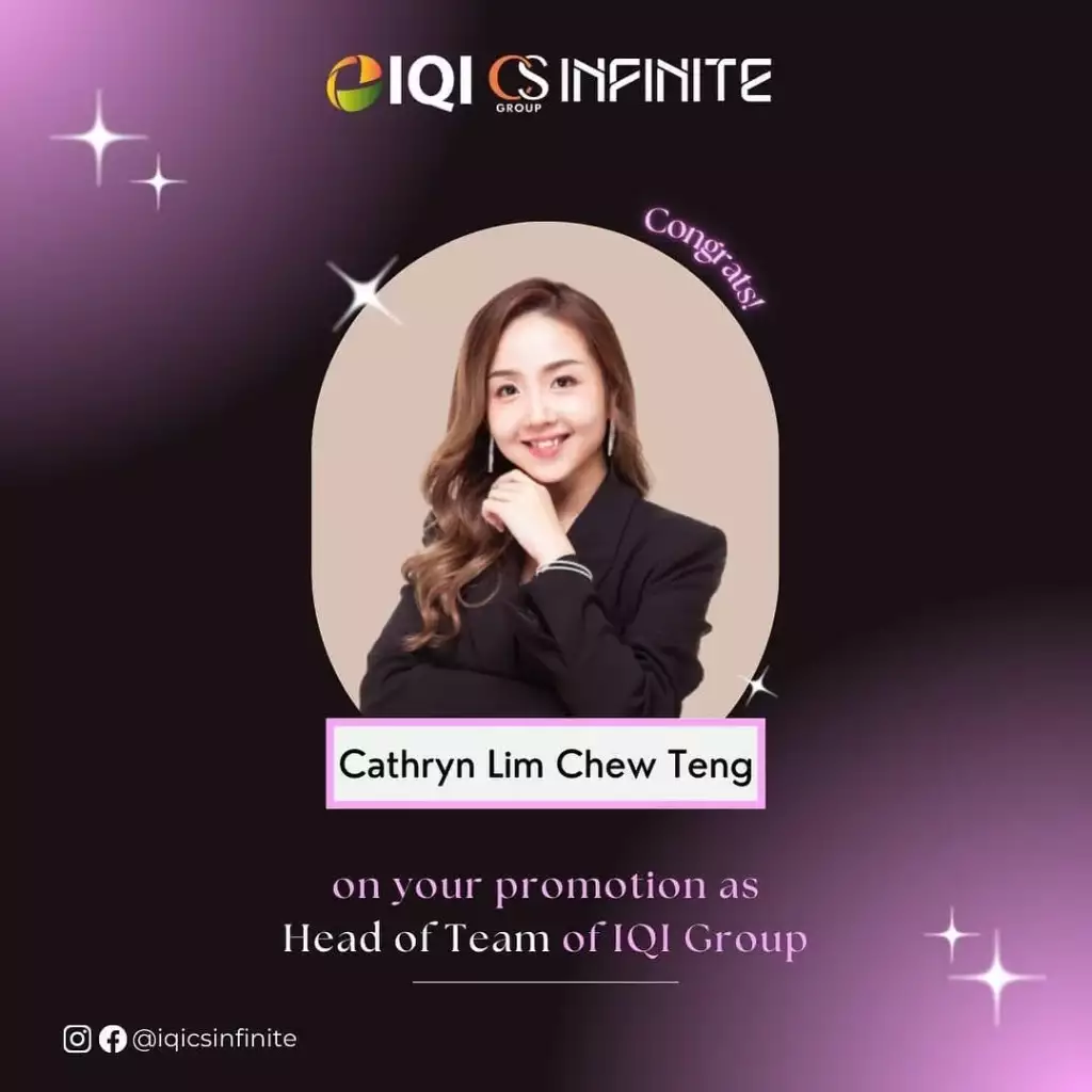 Cathryn, head of team in IQI CS