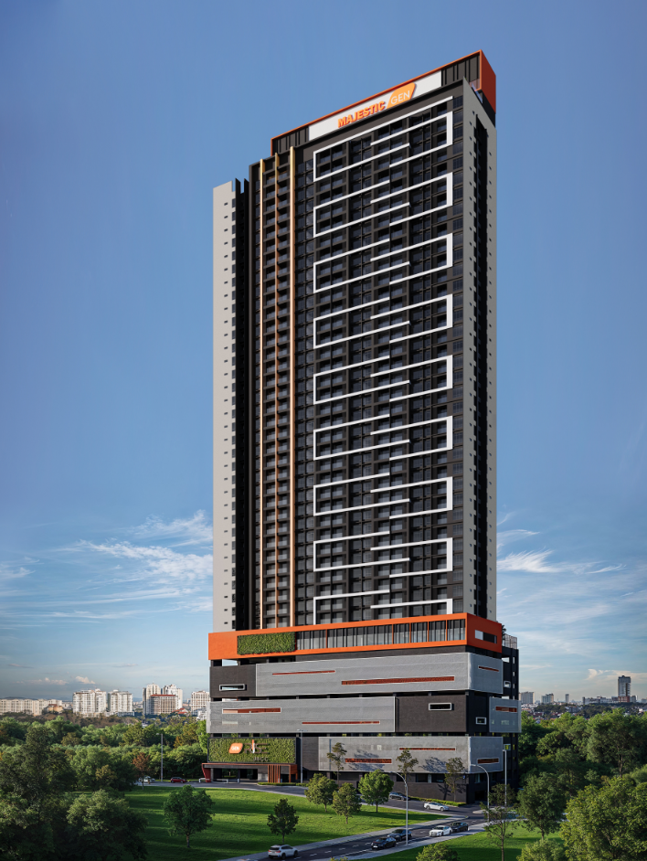 Gen Rise是Majestic Gen在柔佛靠近RTS捷运站和CIQ的新公寓