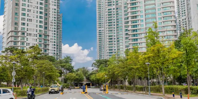 大田的新建公寓价格涨幅最为强劲，过去4年上涨了35%，而年增长率达10.67%。