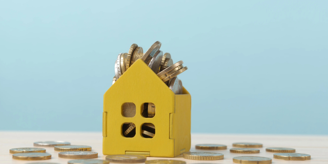 模型房装满了硬币