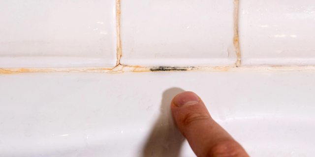 中度发霉的硅胶带