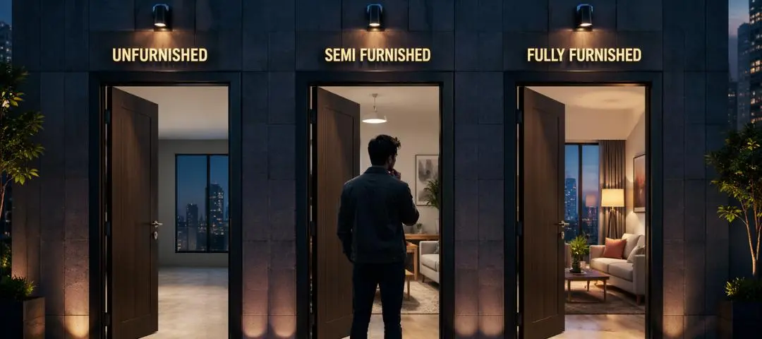 Unfurnished vs Semi Furnished vs Fully Furnished Property Which One Should You Choose