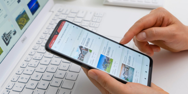 在社媒上看房产