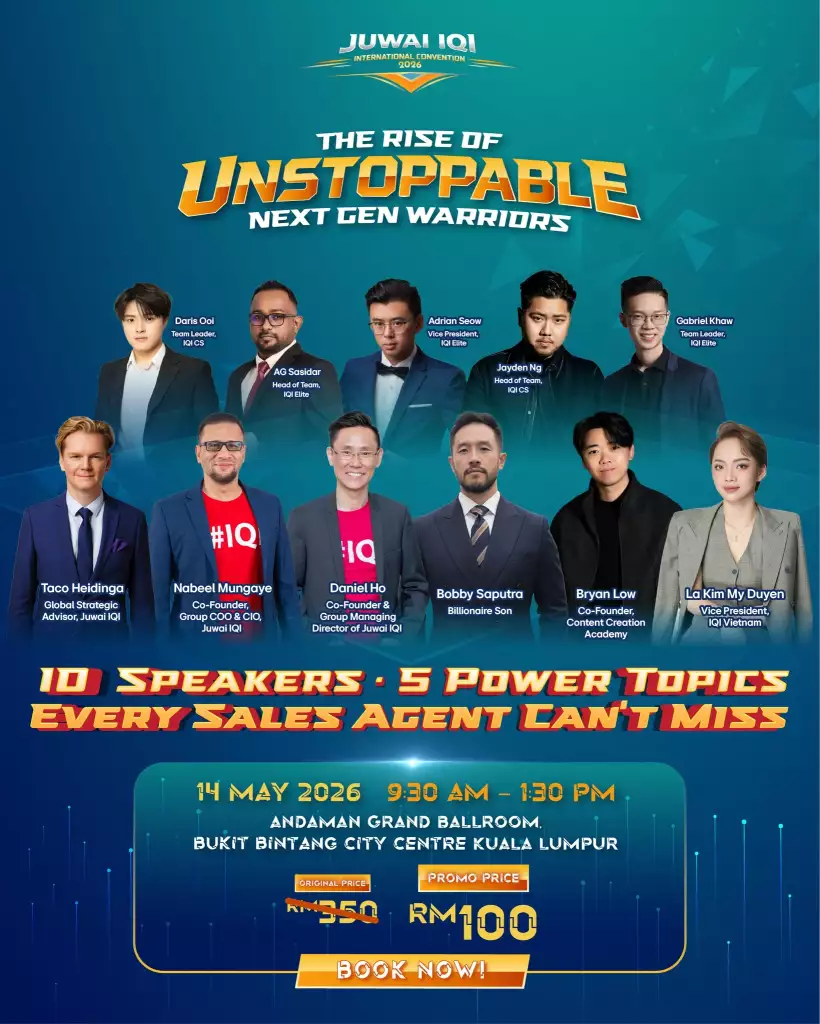 Juwai IQI International Convention 2026 Flyer