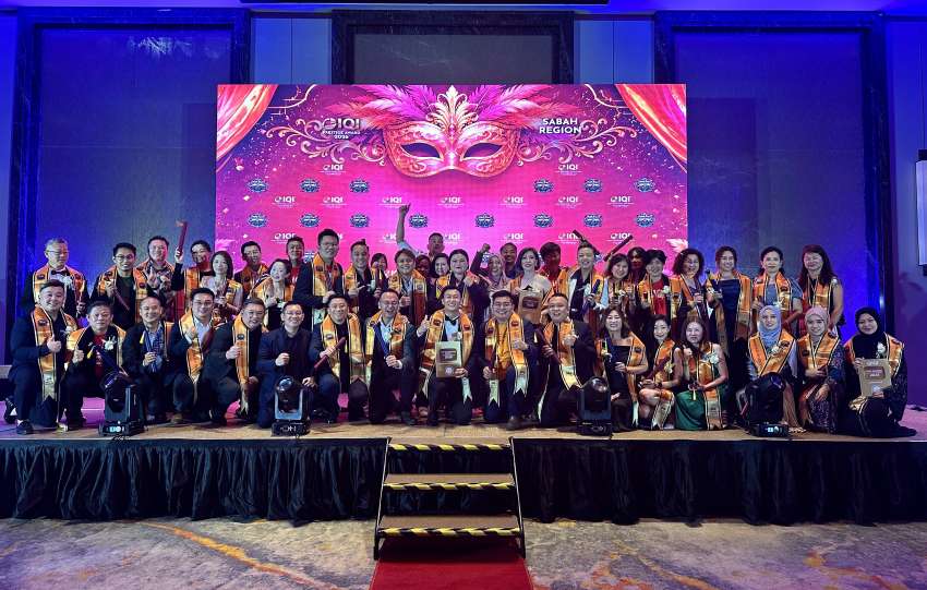iqi sabah high achievers, photo taken during IQI Global Prestige Award for Sabah region
