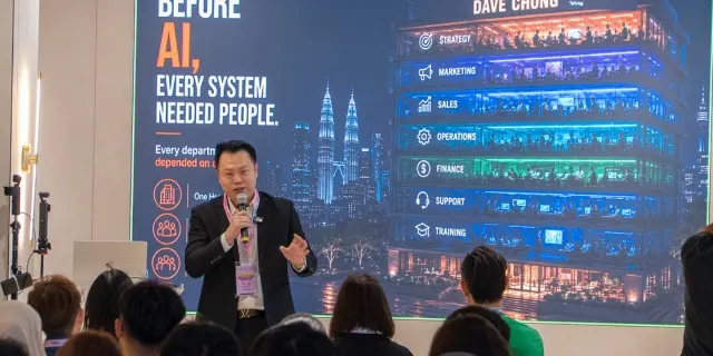 Dave Chong, CEO of DJC AI Sdn Bhd and Group Vice President at IQI
