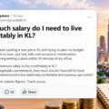 How Much Salary Do You Need To Live Comfortably in KL?